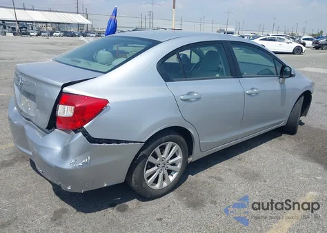 2012 Honda Civic Ex из США, поврежденный, VIN 19XFB2F84CE330376
